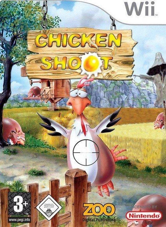 Wii-Chicken Shoot Tweedehands