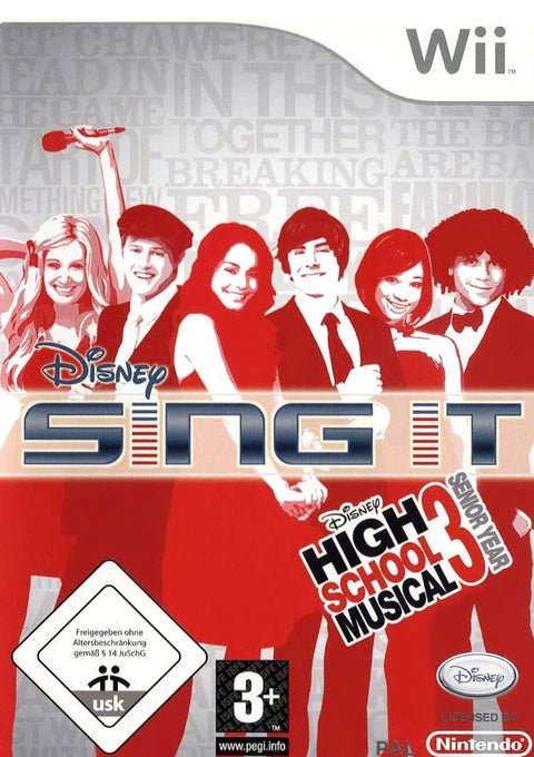 Wii-Disney Sing It High School Musical 3: Senior Year Tweedehands