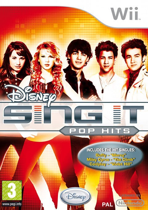 Wii-Disney Sing It Pop Hits Tweedehands