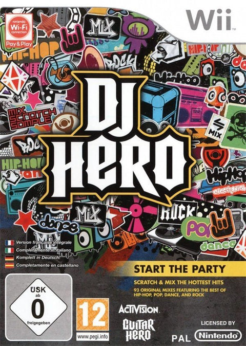 Wii-DJ Hero Tweedehands