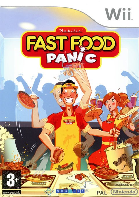 Wii-Fast Food Panic Tweedehands