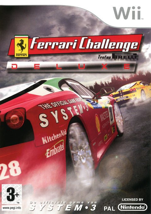 Wii-Ferrari Challenge Trofeo Pirelli Deluxe Tweedehands