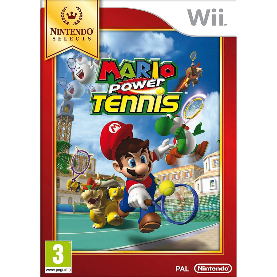 Wii-Mario Power Tennis Tweedehands