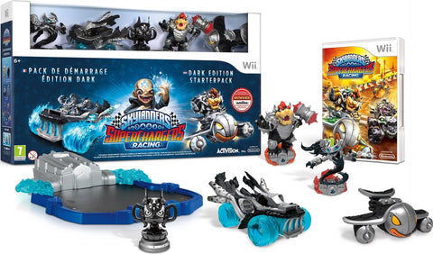 Wii-Skylanders: SuperChargers: Starter Pack - Dark Edition (Nieuw)