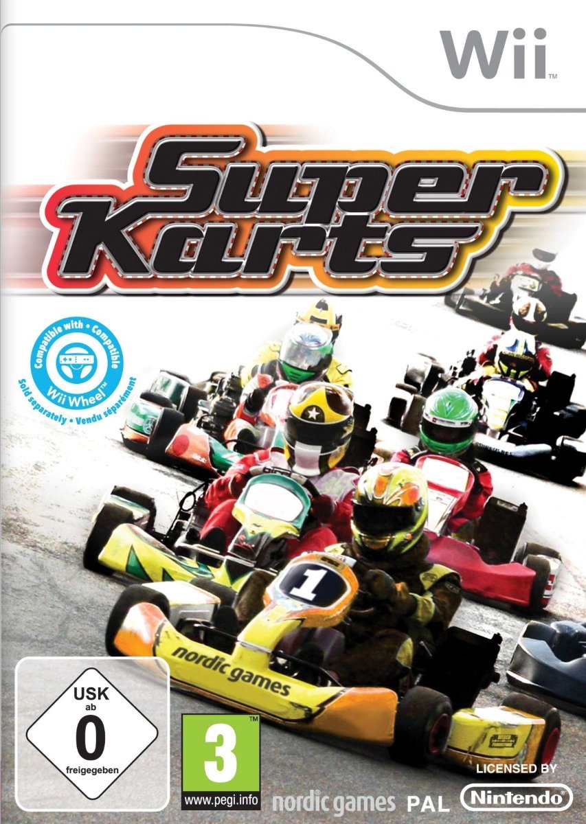 Wii-Super Karts Tweedehands