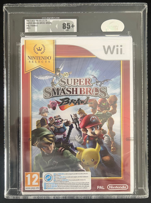 Wii-Super Smash Bros. Brawl - French (Nieuw, UKG graded) - Nintendo Selects-tweedehands