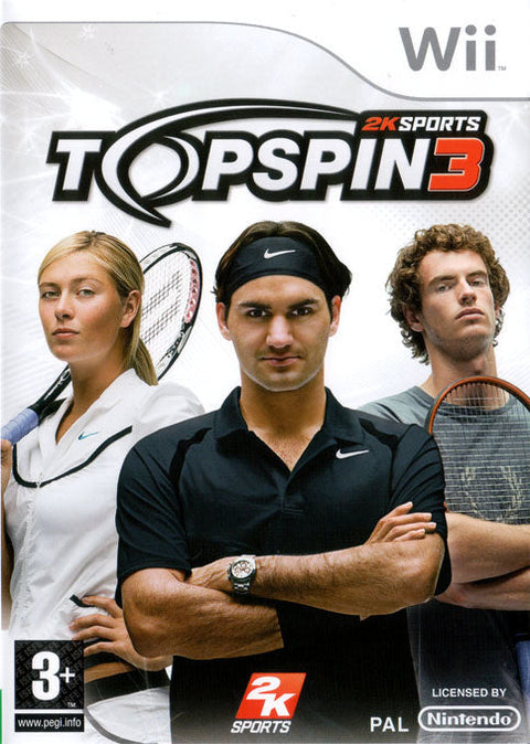 Wii-Top Spin 3 (Geseald)