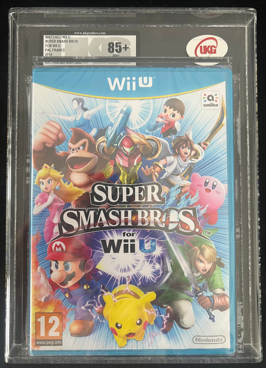 Wii U-Super Smash Bros. for Wii U - French (Nieuw, UKG graded)-tweedehands