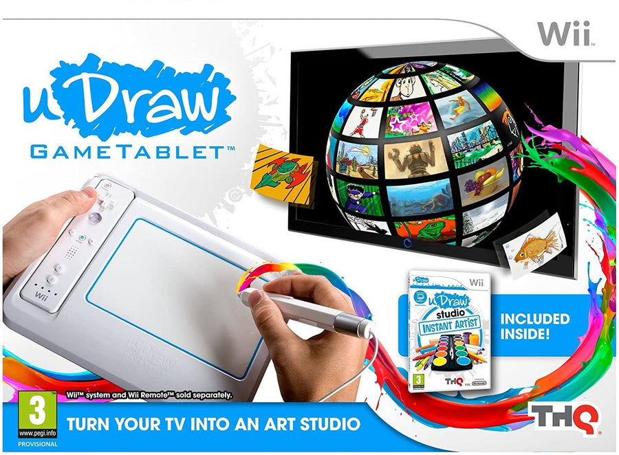 Wii-uDraw Studio Instant Artist Incl. uDraw Gametablet (Nieuw)