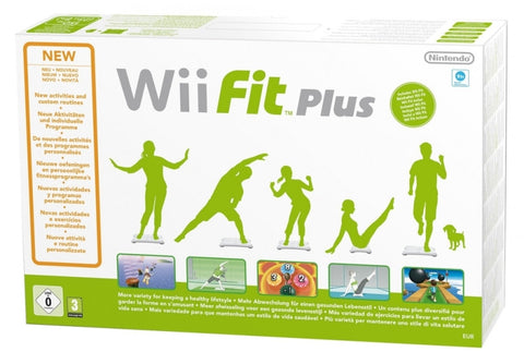 Wii-Wii Fit Plus + Balance Board - Wit (Nieuw)