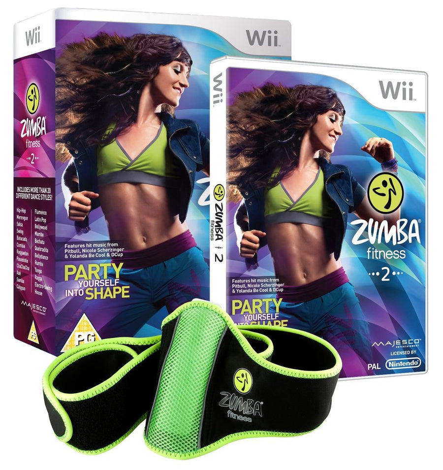 Wii-Zumba Fitness 2 Incl. Belt (Nieuw)