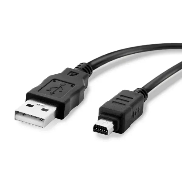 Oplaadkabel 12-Pin / USB Kabel voor TG-1, TG-2, TG-620, TG-820, TG-870, SP-820UZ, SZ-12, SZ-14 en SZ-31MR