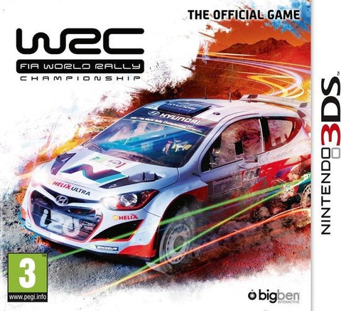 Nintendo 3DS WRC FIA World Rally Championship, doos voorkant, tweedehands