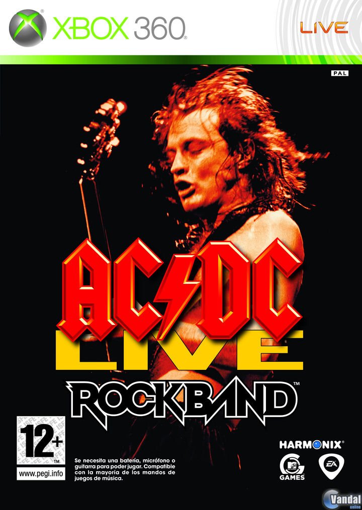 Xbox 360-AC/DC Live: Rock Band Track Pack Tweedehands