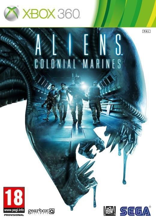 Xbox 360 Aliens Colonial Marines, voorlopige doosafbeelding