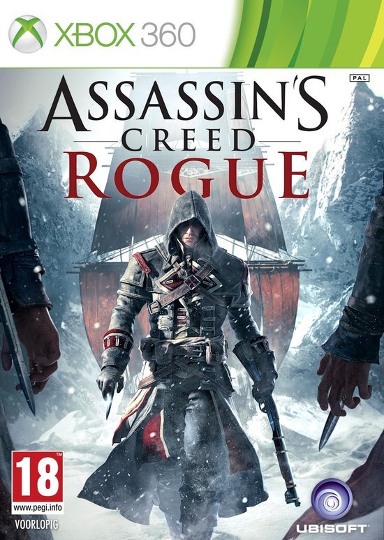 Xbox 360 Assassin's Creed Rogue, voorlopige doosafbeelding