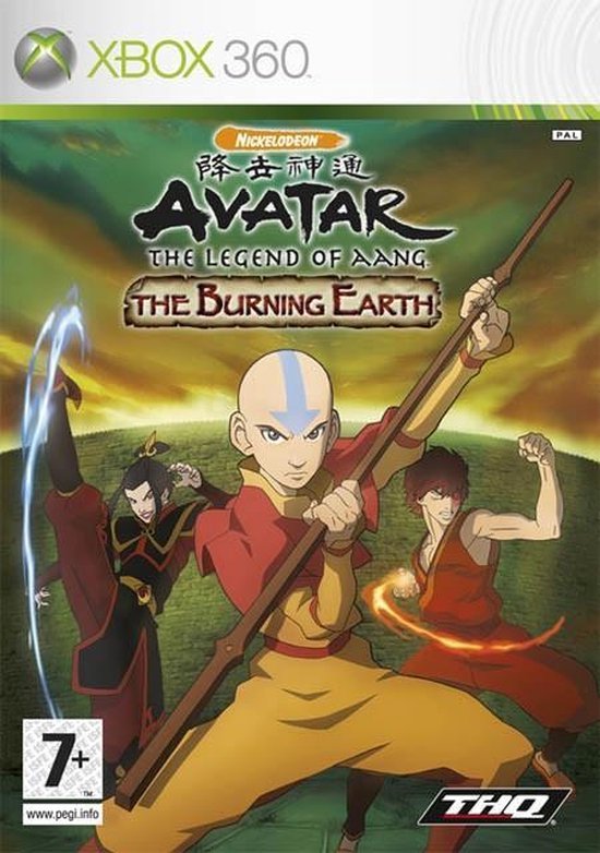 Xbox 360-Avatar: The Legend of Aang - The Burning Earth Tweedehands