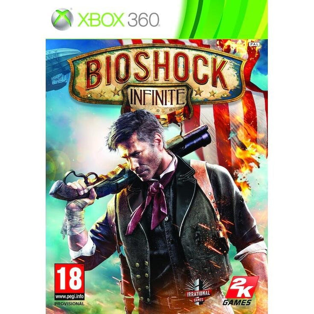 Xbox 360 BioShock Infinite, doos voorkant, tweedehands