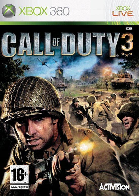 Xbox 360-Call of Duty 3 Tweedehands
