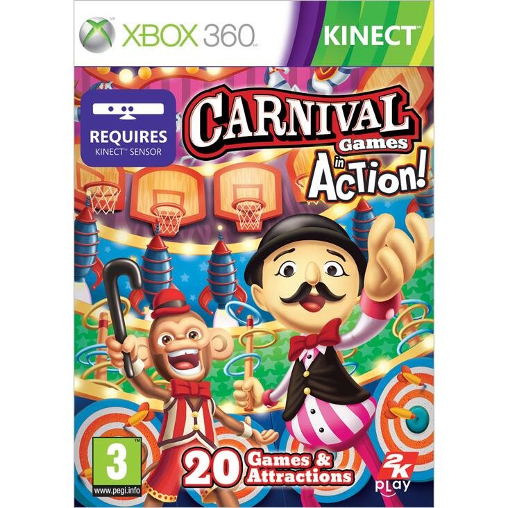 Xbox 360-Carnival Games: Action Tweedehands