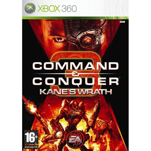 Xbox 360 Command and Conquer 3 Kane's Wrath van EA, doos voorkant, tweedehands