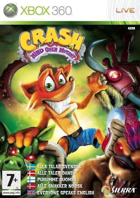 Xbox 360-Crash: Mind over Mutant Tweedehands