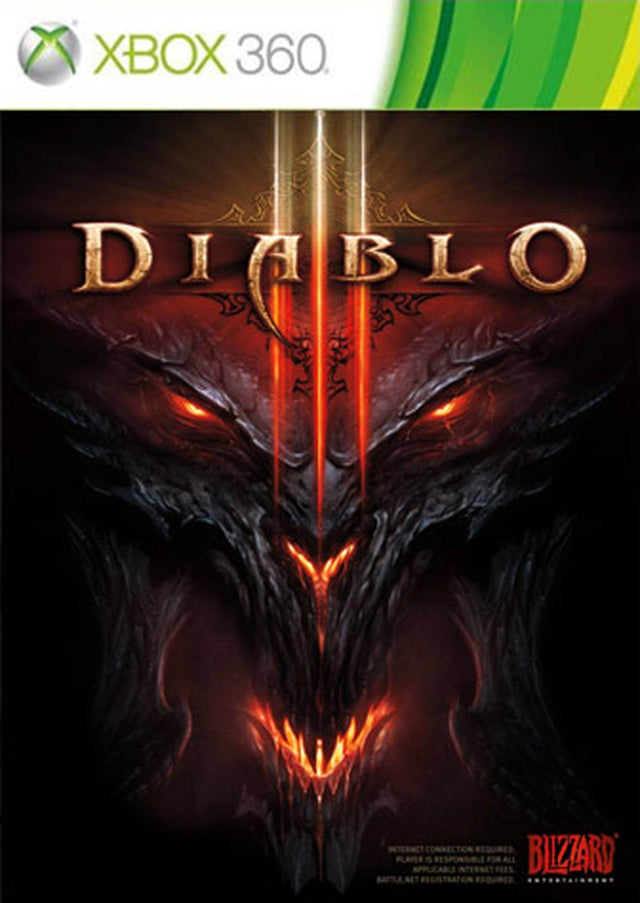 Xbox 360 Diablo III, doos voorkant, tweedehands
