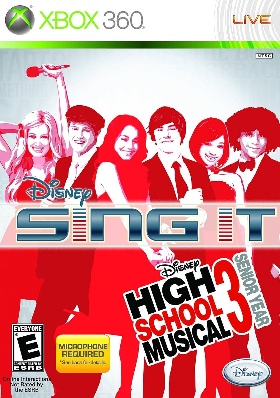 Xbox 360-Disney Sing It High School Musical 3 Tweedehands