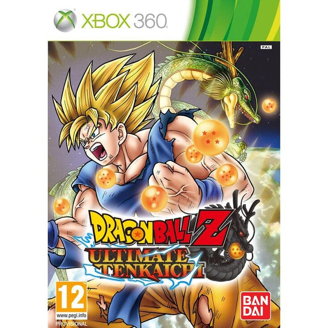 Xbox 360 Dragon Ball Z Ultimate Tenkaichi, doos voorkant, tweedehands
