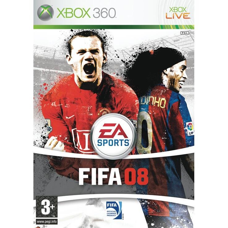Xbox 360-FIFA 08 Tweedehands