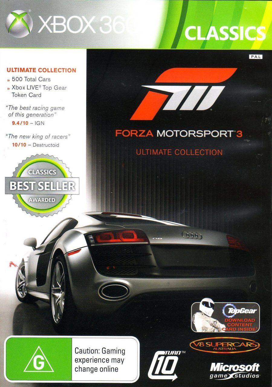 Xbox 360-Forza Motorsport 3 Tweedehands