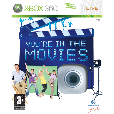 Xbox 360-You're in the Movies + Live Vision Camera (Geseald in beschadigde doos)-tweedehands
