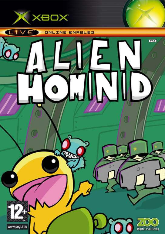 Xbox Classic-Alien Hominid Tweedehands