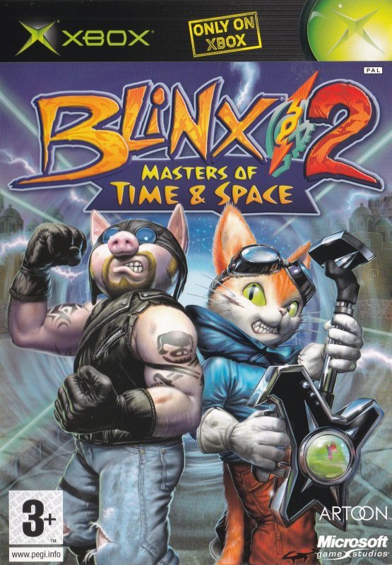 Xbox Classic-Blinx 2: Masters of Time and Space Tweedehands