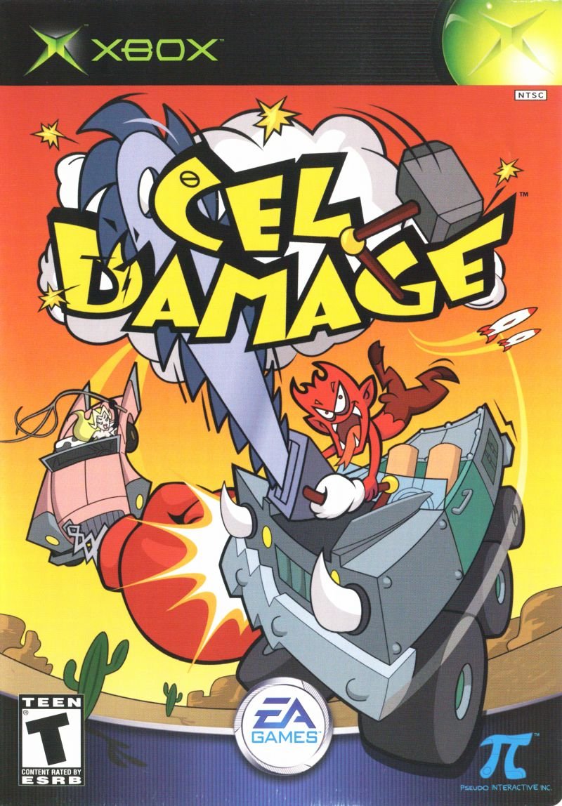 Xbox Classic-Cel Damage Tweedehands