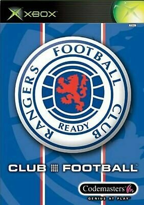 Xbox Club Football Rangers, doos voorkant, tweedehands