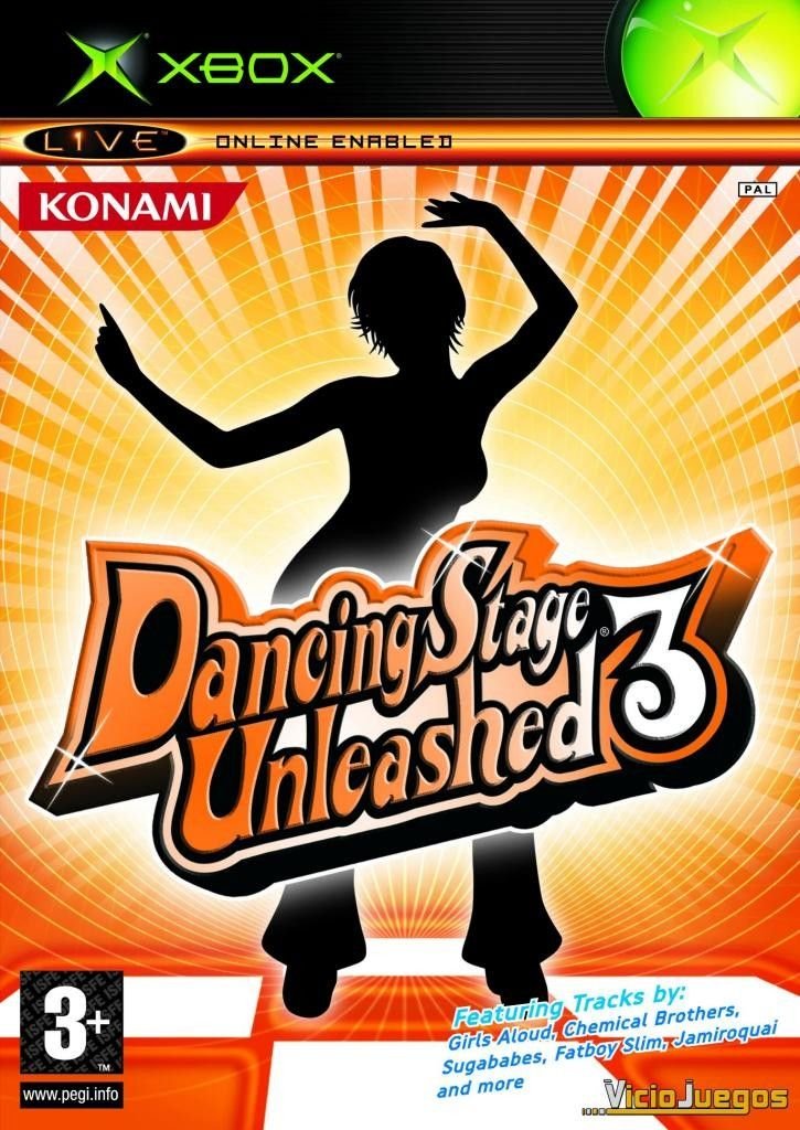 Xbox Classic-Dancing Stage Unleashed 3 Tweedehands
