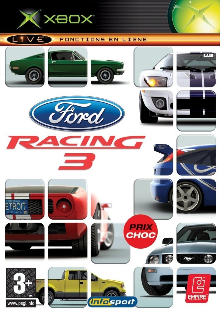 Xbox Classic-Ford Racing 3 Tweedehands