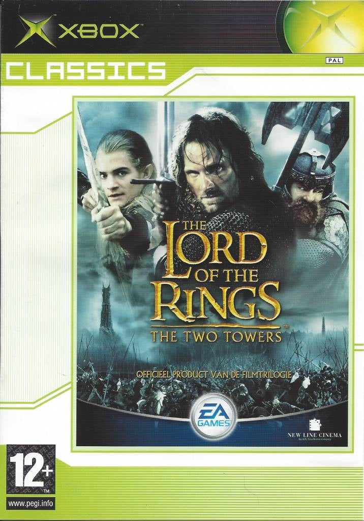 Xbox Classic-The Lord of the Rings Two Towers Tweedehands