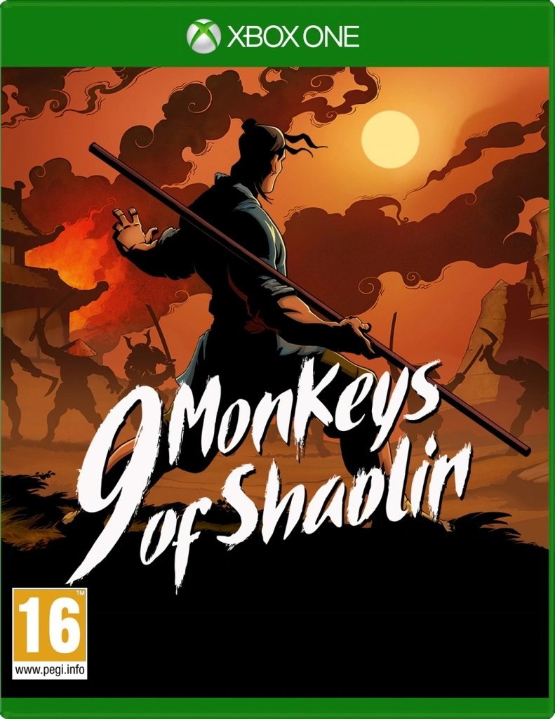 Xbox One-9 Monkeys of Shaolin Tweedehands