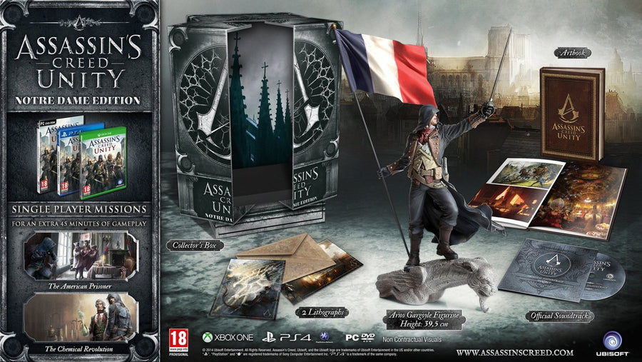 Xbox One-Assassin's Creed - Unity Notre Dame Edition Tweedehands