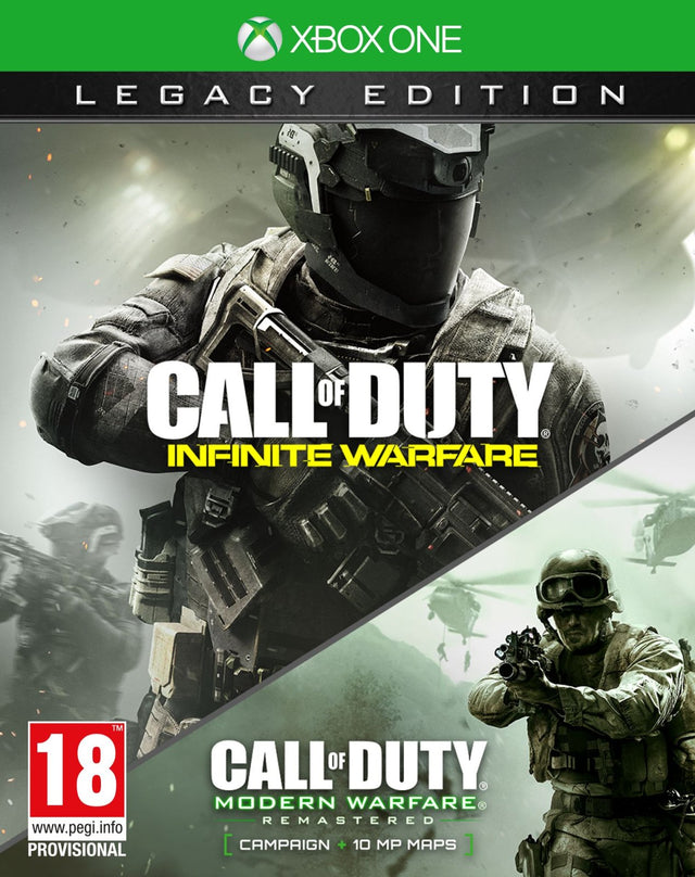 Xbox One Call of Duty Infinite Warfare Legacy Edition, doos voorkant, tweedehands
