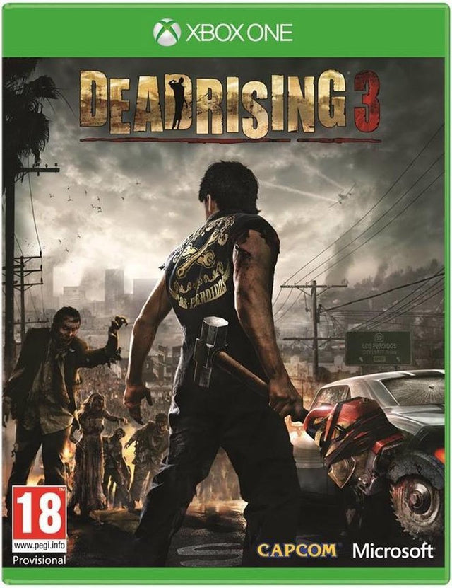 Xbox One Dead Rising 3, doos voorkant, tweedehands