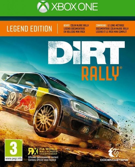 Xbox One DiRT Rally Legend Edition, doos voorkant, tweedehands