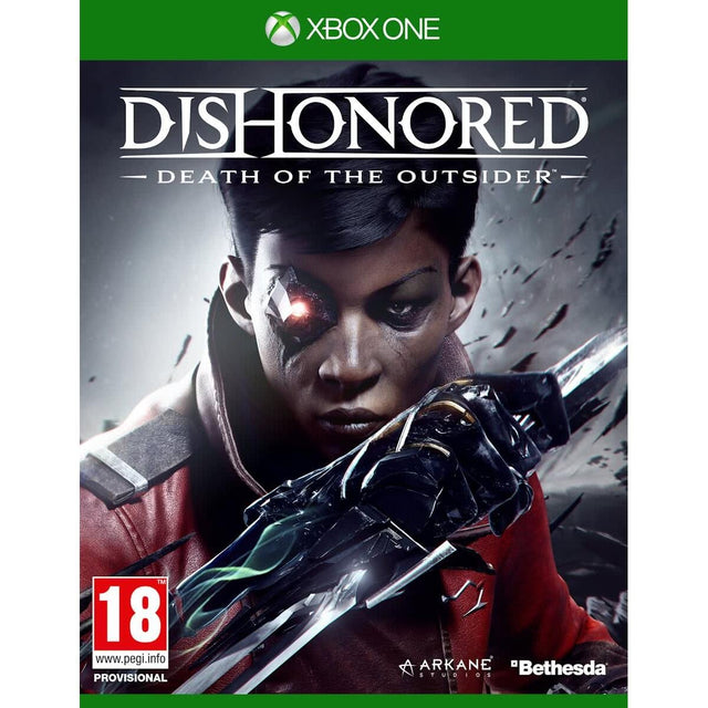Xbox One Dishonored Death of the Outsider, doos voorkant, tweedehands