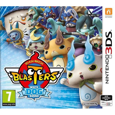 Nintendo 3DS Yo-Kai Watch Blasters White Dog Squad, doos voorkant