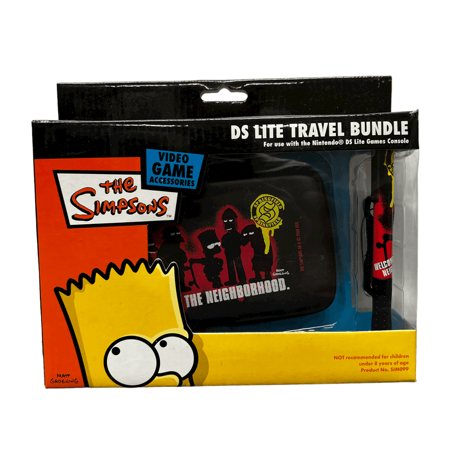 2GO-Travel Case Bundel voor Nintendo DS Lite - The Simpsons (Nieuw)