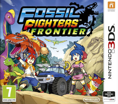 Nintendo 3DS Fossil Fighters Frontier, doos voorkant, tweedehands