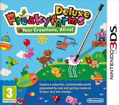 3DS-Freakyforms Deluxe: Your Creations, Alive! Tweedehands