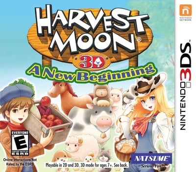 3DS-Harvest Moon 3D: A New Beginning Tweedehands